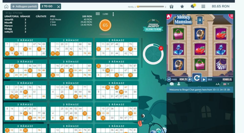 vlad cazino bingo valea liliecilor
