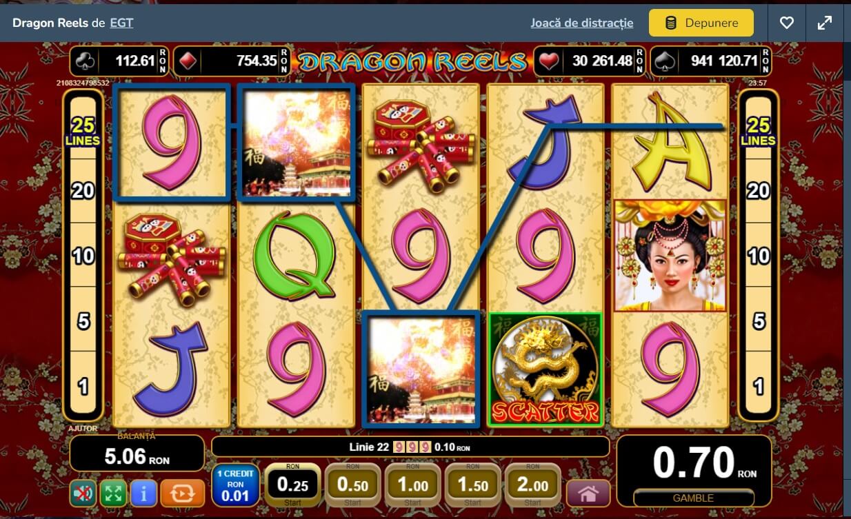 vlad cazino slots Dragon reels