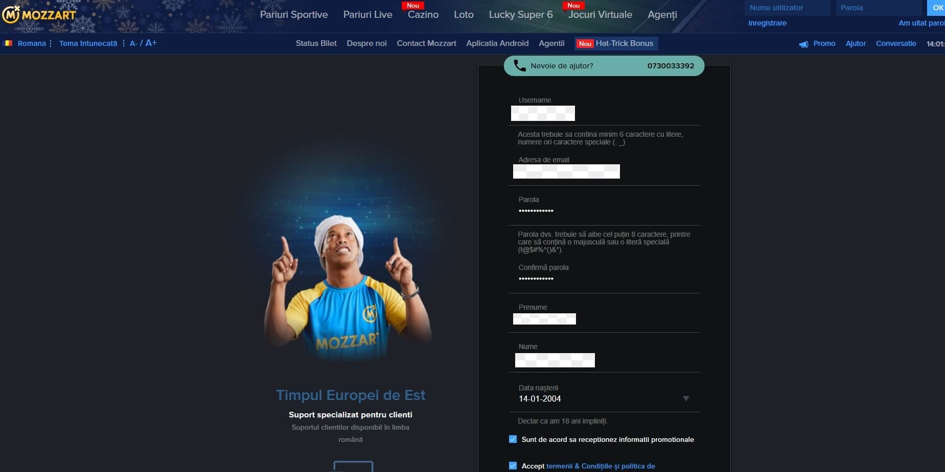 mozzartbet casino formular