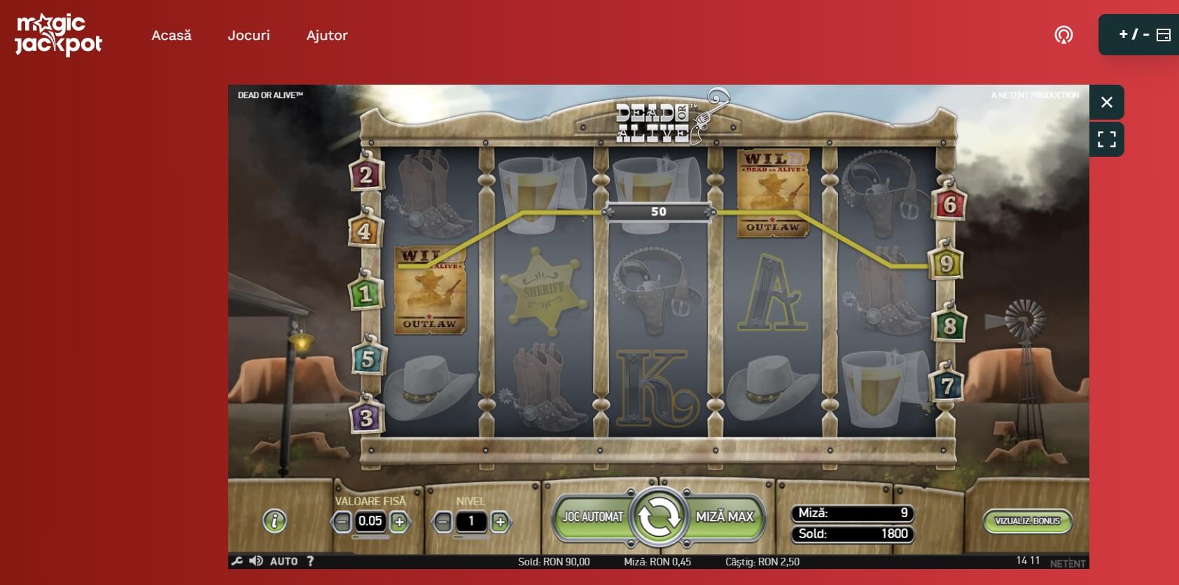 dead or alive magic jackpot