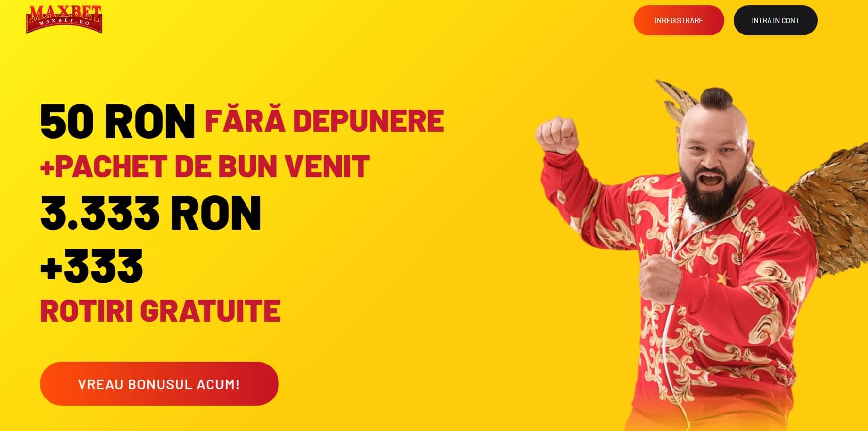 maxbet bonus bun venit