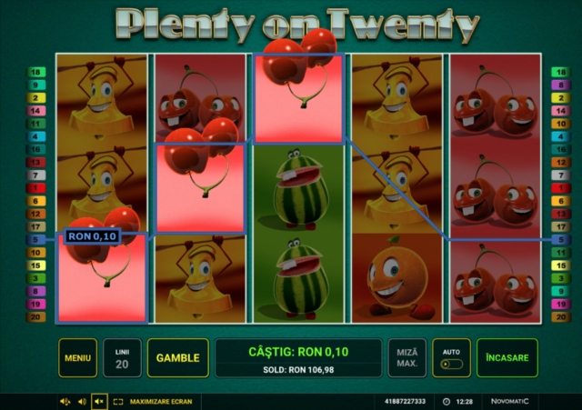 cazinouri novoline Plenty-on-Twenty